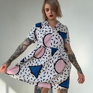 Gorman Walala pop! shirt dress,
